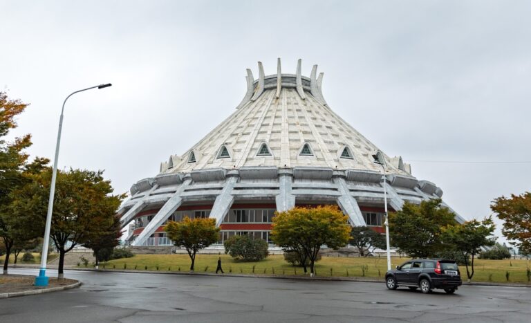 Pyongyang,,North,Korea-october,10,2017:,Ice,Palace,In,Pyongyang